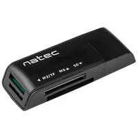 Natec Card Reader Mini Ant 3 Sdhc Mmc M2 Micro Sd Usb 2.0 Black