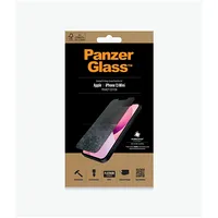 Panzerglass Apple iPhone 13 Mini Tempered glass Black Privacy Screen Protector Crystal clear Resistant to scratches and bacteria Shock absorbing Easy install