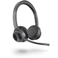Poly Legend Headset Wireless Ear-Hook Office/Call center Bluetooth Black, Silver

