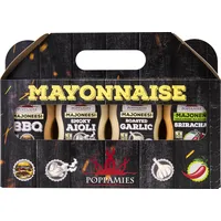 Poppamies Mayonnaise - light packaging, 4 x 290 ml 6430034017776
