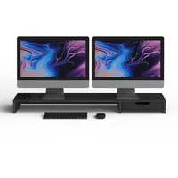 Pout Eyes9 - All-In-One wireless charging  And hub station for dual monitors, Maple Black
