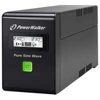 Powerwalker Ups Power Walker Line-In 600Va 2Xpl 230V Pure Sine Wave
