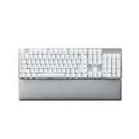 Razer Mechanical Keyboard Pro Type Ultra Gaming Ergonomic design with soft-touch coating Soft leatherette wrist rest Us Wireless/Wired White Wireless connection