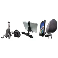 Rebeltec M60 2In1 Kit Tablet Holder 7-11 on Windshield and Seat