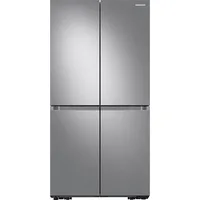Samsung Electronics Polska Rf65A967Esr side-by-side refrigerator Freestanding 647 L E Stainless steel
