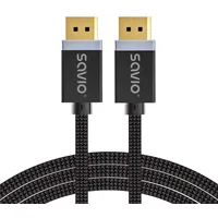 Savio Displayport M - Cable, V1.4, 3 m, Cl-176

