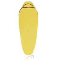 Sea To Summit Reactor Sleeping Bag Liner - Mummy W/ Drawcord- compact- yellow
