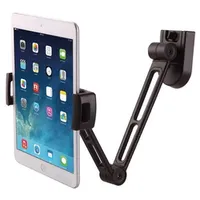 Techly Wall support arm for tablet and iPad 4.7-12.9 adjustabe black
