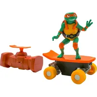 Teenage Mutant Ninja Turtles Tmnt Half Pipe Rc Michelangelo - Remote Controlled on Skateboard Fu71035
