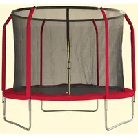 Tesoro Garden trampoline 10Ft dark red
