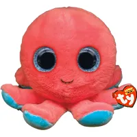 Ty Plush toy coral octopus Sheldon, 15 cm
