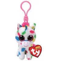 Ty Plush toy with pendant spotted unicorn Harmonie, 9 cm
