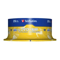 Verbatim 25X DvdRw 4,7Gb 4X Sp