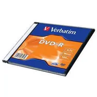 Verbatim Dvd-R Azo 4.7Gb 16X Single Sc  Matt Silver Surface