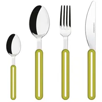 Viceversa Offset Cutlery Set 24 green 16511