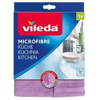 Vileda Kitchen Cleaning Cloth  2In1 Kuchen Microfibre Lilac
