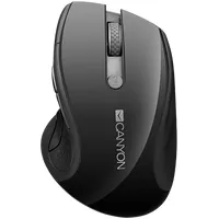 2.4Ghz wireless mouse, optical tracking - blue Led, 6 buttons, Dpi 1000/1200/1600, Black pearl glossy
