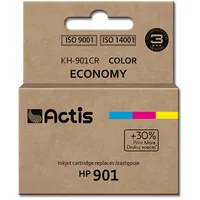 Actis color ink cartridge for Hp 901Xl Cc656Ae replacement
