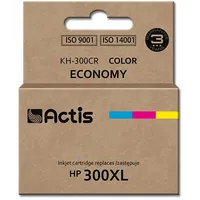 Actis Kh-300Cr color ink cartridge for Hp 300Xl Cc644Ee replacement
