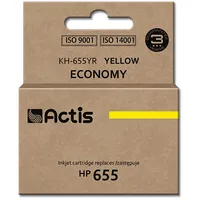 Actis yellow ink cartridge for Hp 655 Cz112Ae replacement
