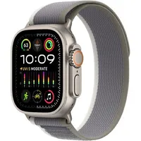 Apple Watch Ultra 2 Gps  Cellular, 49Mm Titanium Case with Green/Grey Trail Loop - M/L
