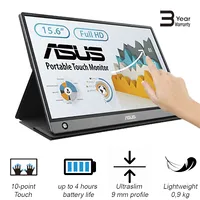 Asus Mb16Amt 15.6 Touchscreen, Ips, Fhd, 169, 5 ms, 250 cd/m², Dark Gray Open Box
