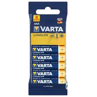 Batterie Varta Alkaline Micro Aaa Longlife 8-Pack 04103 101 328
