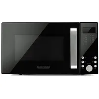 BlackDecker Microwave Digital 23L 900W Black