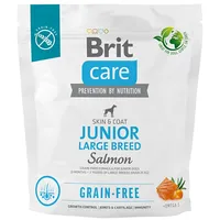 Brit Dry food for young dog 3 months - 2 years, large breeds over 25 kg  Care Dog Grain-Free Junior Large salmon 1Kg

