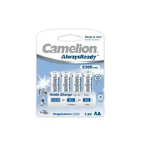 Camelion Aa/Hr6 2300 mAh Alwaysready Rechargeable Batteries Ni-Mh 4 pcs