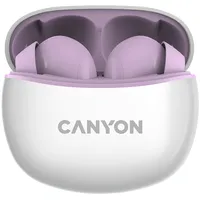 Canyon Tws-5 Bluetooth headset, with microphone, Bt V5.3 Jl 6983D4, Frequence Response20Hz-20Khz, battery Earbud 40Mah2Charging Case 500Mah, type-C cable length 0.24M, size 58.552.9125.5Mm, 0.03