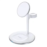 Choetech Wireless charger  with stand 2In1 White
