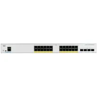 Cisco Catalyst 1000-24P-4G-L Network Switch, 24 Gigabit Ethernet Gbe Poe Ports, 195W Budget, four 1 G Sfp Uplink Fanless Operation, Enhanced Limited Lifetime Warranty C1000-24P-4G-L
