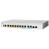 Cisco Cbs350 Managed L3 2.5G Ethernet 100/1000/2500 Power over Poe 1U Black, Grey
