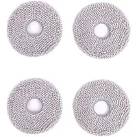Ecovacs Washable Improved Mopping Pads for Ozmo Turbo Systems of X1 Omni/X1 Turbo/T10 Turbo/ T20 Omni D-Wp04-0012 4 pcs