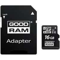 Goodram 16Gb Micro Card class 10 Uhs I  adapter