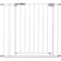 Hauck Stop N Safe 2 safety gate, 75 - 80 cm, white  9 cm extension piece 59736
