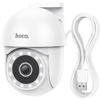 Hoco outdoor camera Full Hd D2 white