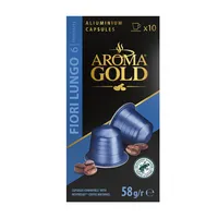 Kiti Coffee capsules Aroma Gold Fiori Lungo, 10 pcs. 58 years
