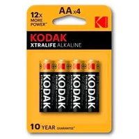 Kodak Xtralife Alkaline Aa Battery Lr6 4 Pack