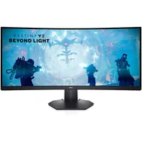 Lcd Monitor Dell S3422Dwg 34 Gaming/Curved/21  9 Panel Va 3440X1440 219 2 ms Height adjustable Tilt 210-Azze