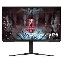 Lcd Monitor Samsung Odyssey G5 G51C 32 Gaming 2560X1440 169 165Hz 1 ms Swivel Pivot Height adjustable Tilt Colour Black Ls32Cg510Euxen