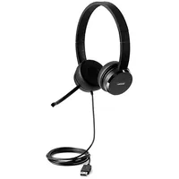 Lenovo 4Xd0X88524 headphones/headset  Head-Band Black 4Xd0X88524,