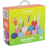 Marioinex Construction blocks Mini Waffle - Toolbox 140 elements
