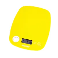 Mesko Kitchen scale Ms 3159Y Maximum weight Capacity 5 kg Graduation 1 g Display type Lcd Yellow