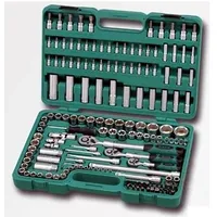 No name Honiton Wrench Set 155 Pieces 1/4 And quot-3/8 quot-1/2 quot H4351
