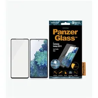 Panzerglass Samsung Galaxy S20 Fe Cf Glass Black Clear Screen Protector Works with face recognition and is compatible the in-screen fingerprint reader Case Friendly