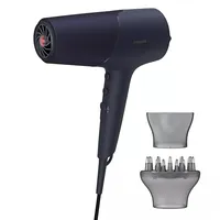 Philips Hair Dryer Bhd510/00 2300 W Number of temperature settings 3 Ionic function Diffuser nozzle  Blue/Metal