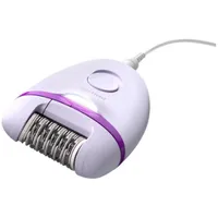 Philips Satinelle Essential Compact wired epilator Bre275/00, optical light, 4 accessories