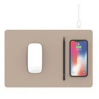 Pout Mouse pad with high-speed wireless charging  Hands 3 Pro latte cream
